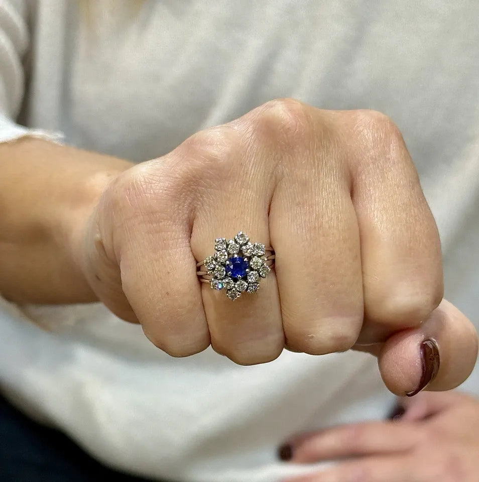 Antique 18K gold ring