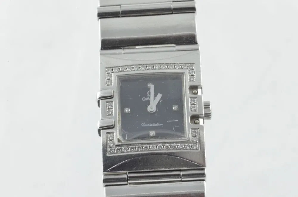 Omega Constellation Women's Watch 25MM Vintage With Crystals Bezel Rare