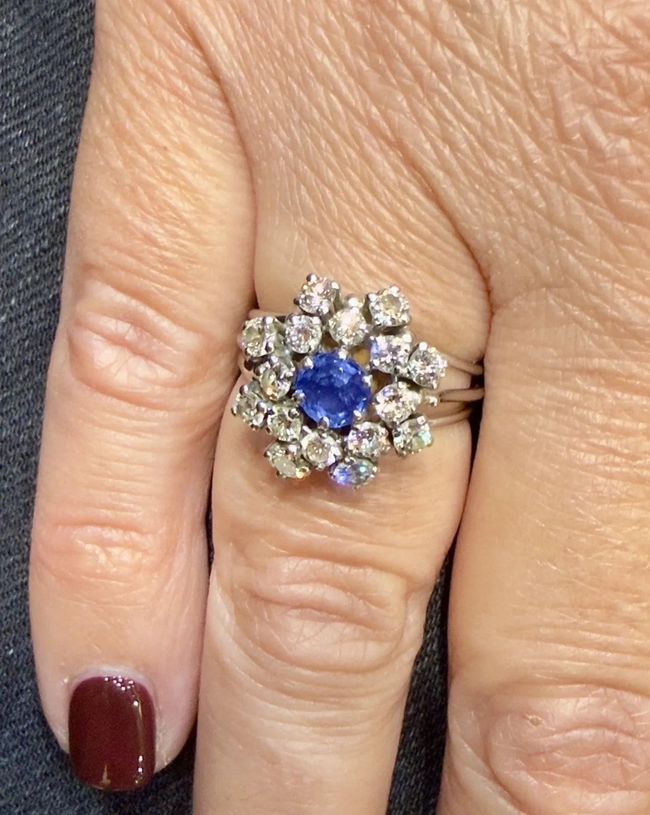 Antique 18K gold ring