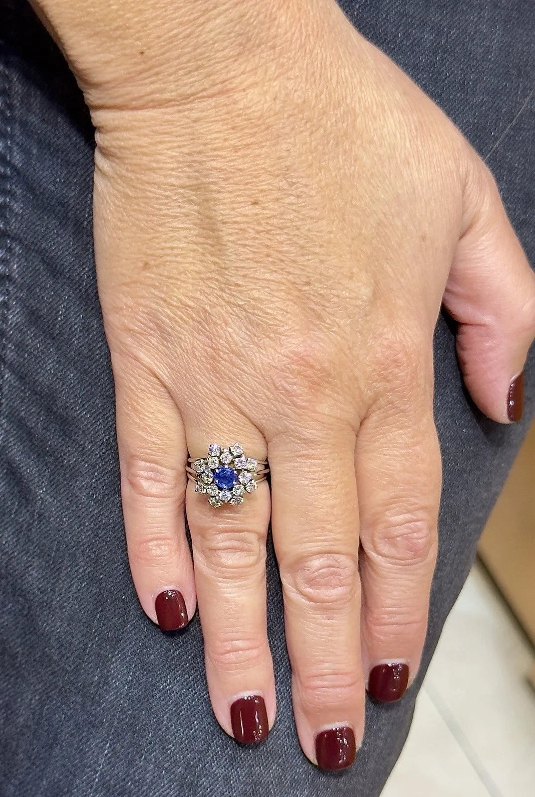 Antique 18K gold ring