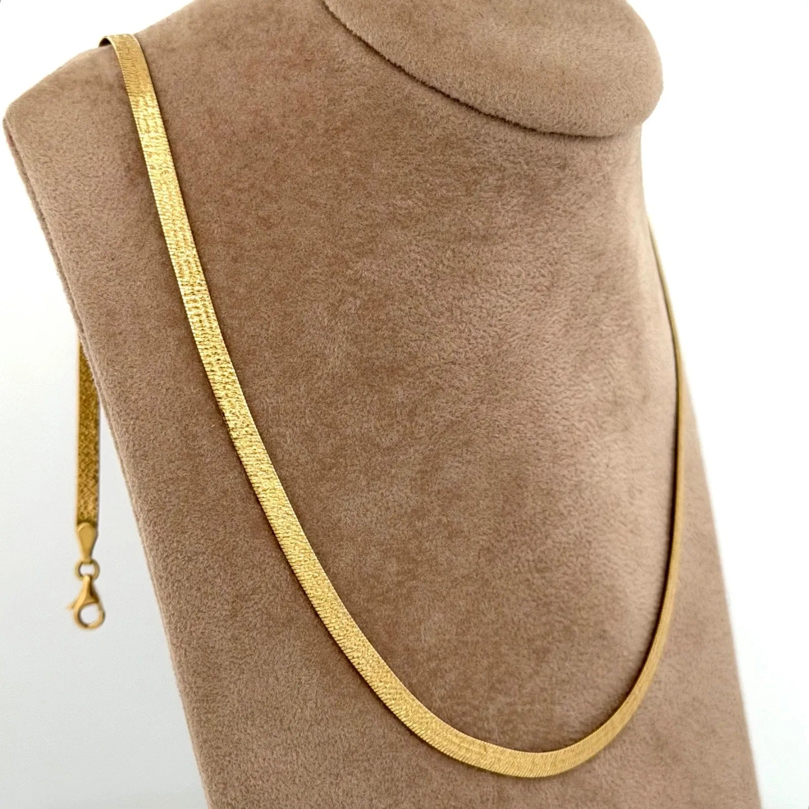 18k 750 Gold Necklace | Gold Necklace | 45 cm | Made in Italy