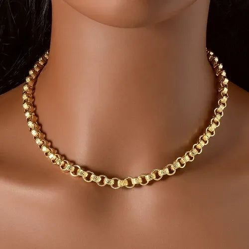 18 Carat Gold Necklace 750 Italy 45/50/55/60 cm Men Women Elegant Chain