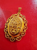Antique 18K gold locket