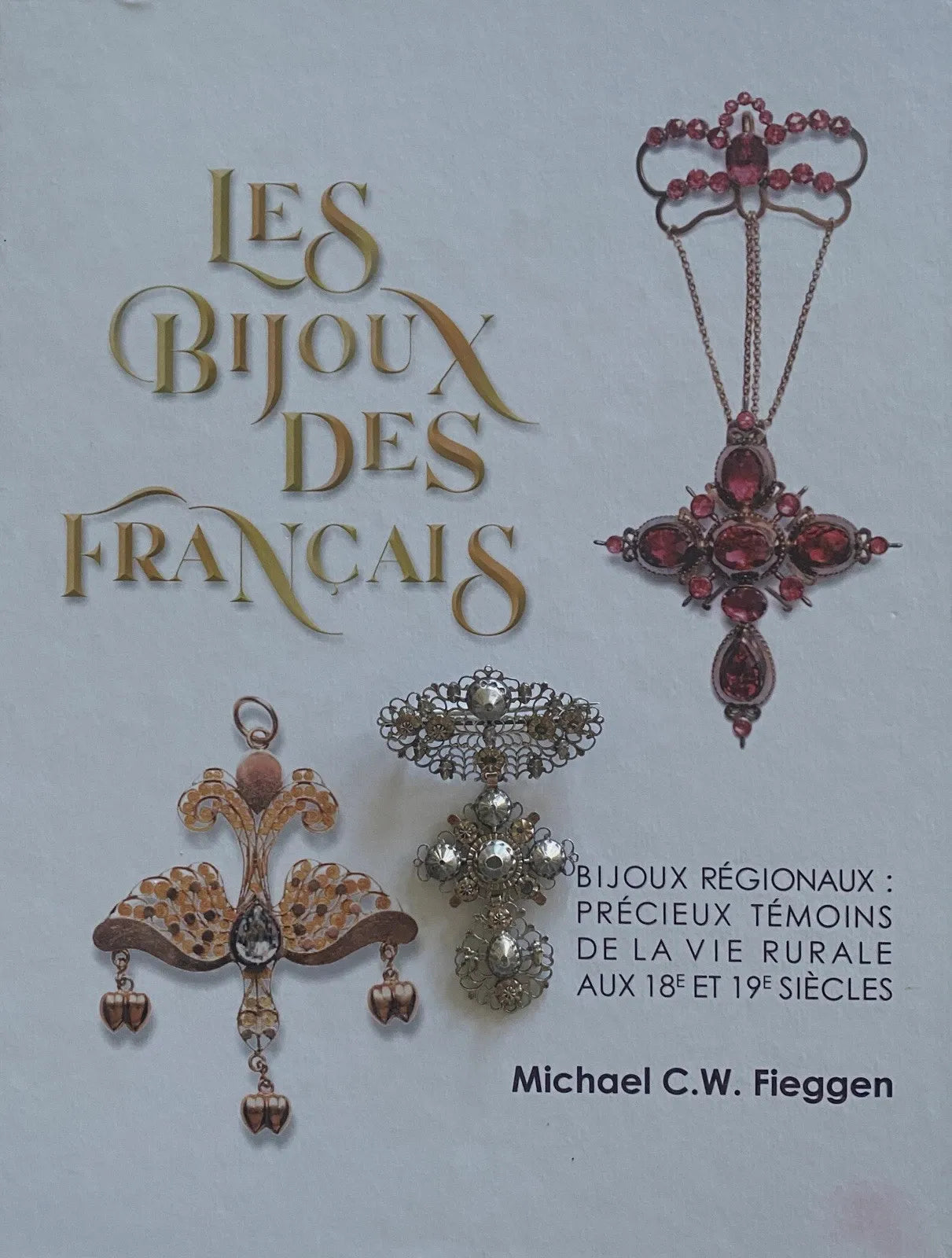 Early 19th Century Jewelry. Butterfly or Flemish Cross mounted as a Brooch. Silver, Gold