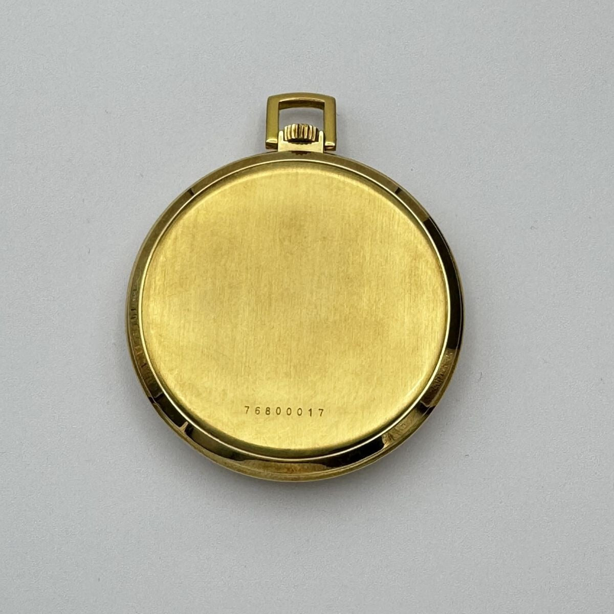 Girard Perregaux 39mm 18K 750 Gold Pocket Watch Manual Winding Top