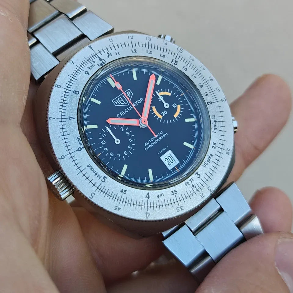 Heuer Calculator 110.633 Caliber 12