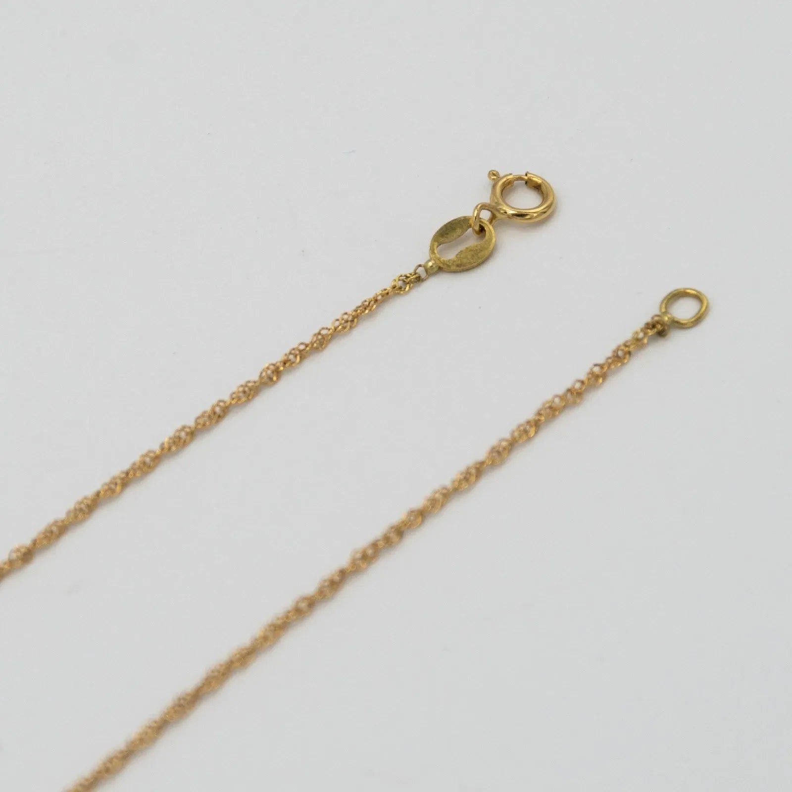 Women's necklace in 18K yellow gold 750 / 18K gold necklace E.2121