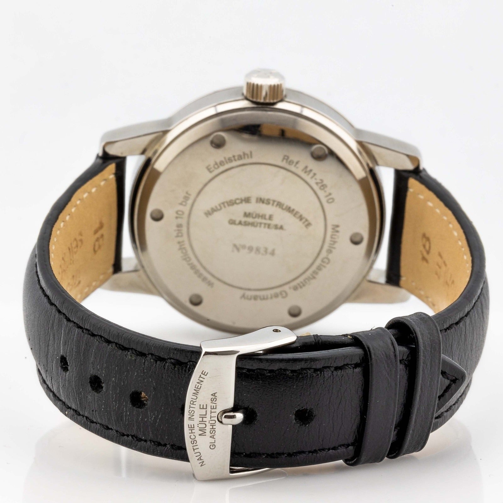 Mühle Glashütte Sport M12 Ref. M1-26-10 Automatic Steel 38mm Sapphire Watch