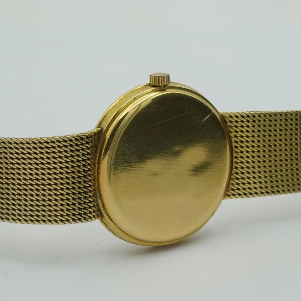OMEGA Geneve Manual Wind Men's Watch 35MM 14K 585 Yellow Gold OM388 66 Gr