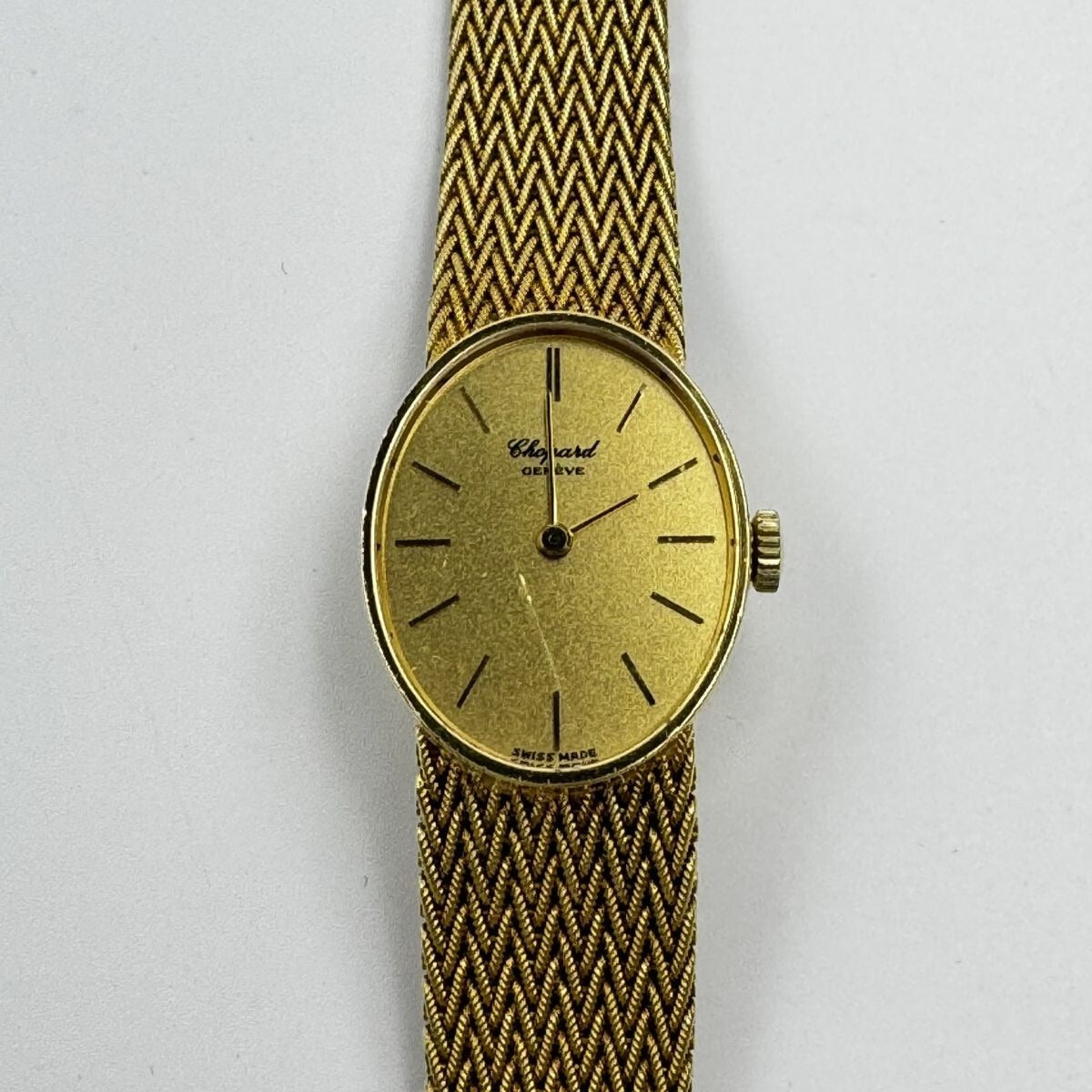 Chopard Women's Watch 5042 22MM Manual Wind Vintage 18K 750 Gold Approx.