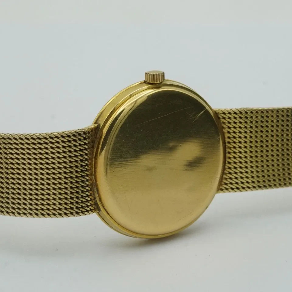 OMEGA Geneve Manual Wind Men's Watch 35MM 14K 585 Yellow Gold OM388 66 Gr