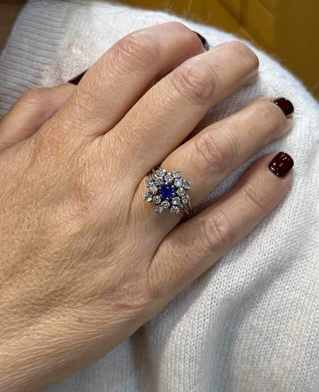 Antique 18K gold ring