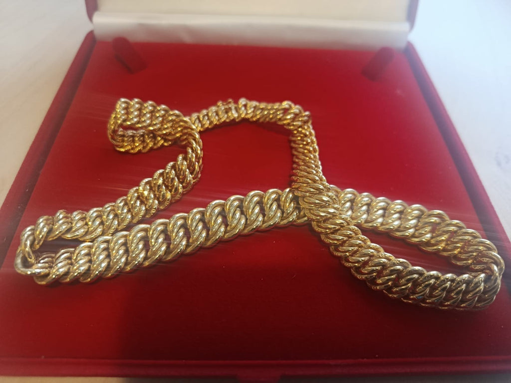 18K gold necklace 750