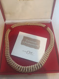 18K gold necklace 750