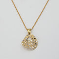 Women's necklace in 18K yellow gold 750 / 18K gold necklace E.2121