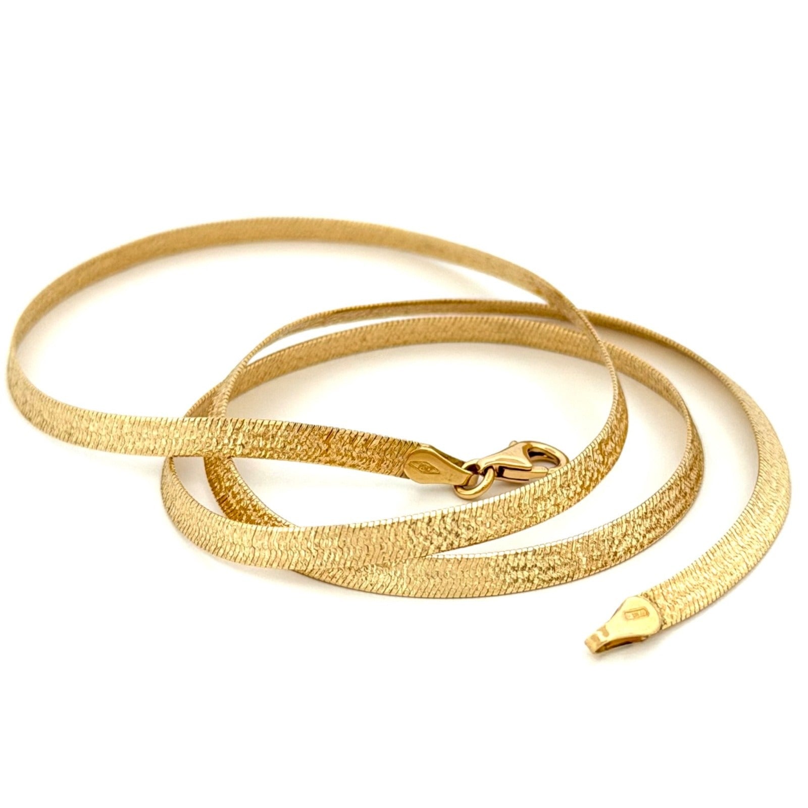 18k 750 Gold Necklace | Gold Necklace | 45 cm | Made in Italy