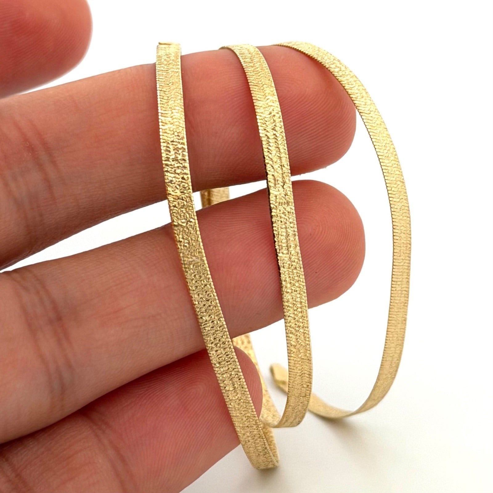 18k 750 Gold Necklace | Gold Necklace | 45 cm | Made in Italy