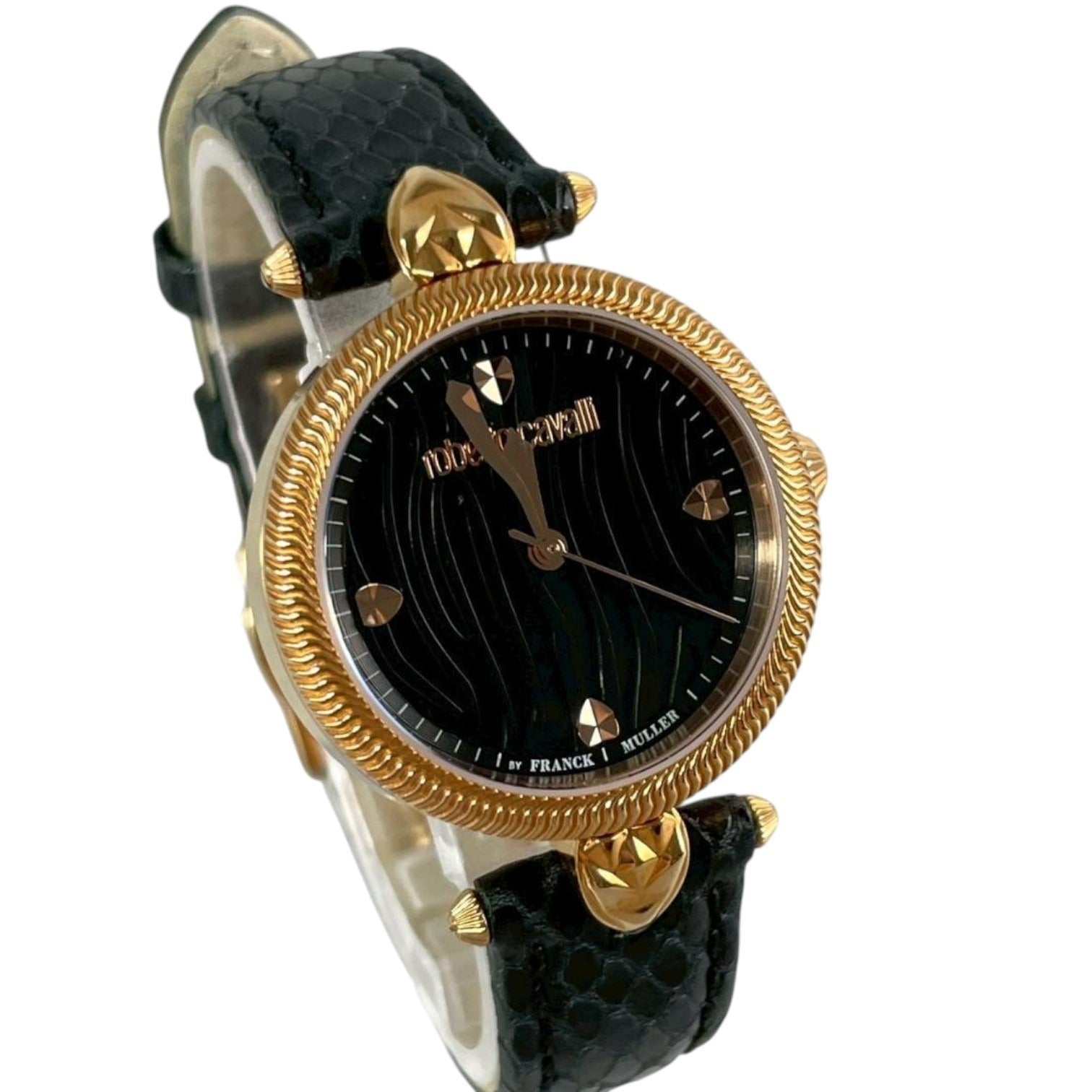 Roberto Cavalli by Franck Muller Women's Watch 1L071 Black Gold Limited Edition-