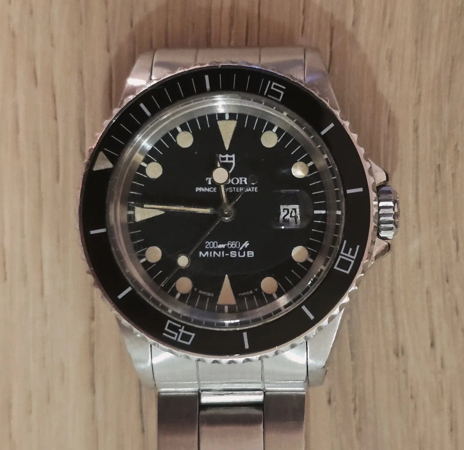 Tudor Mini Submariner 94400 1984 Full Original Tudor Automatic Bracelet