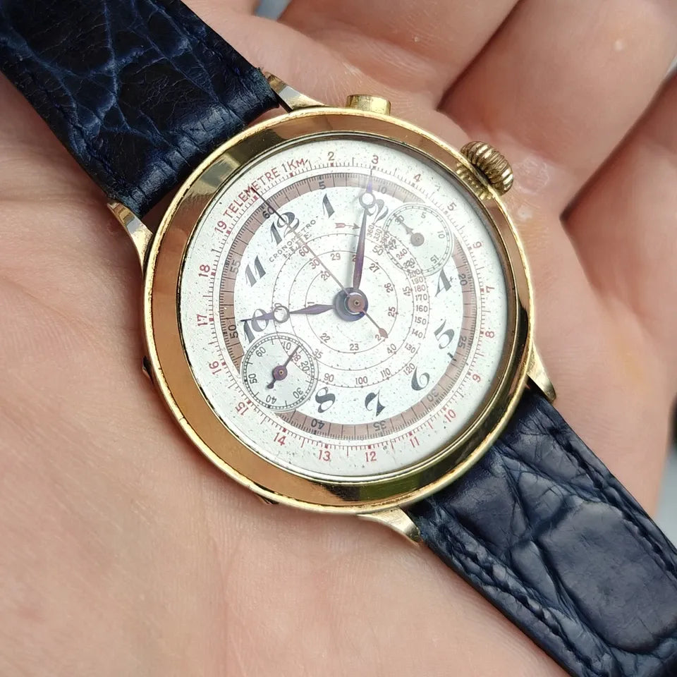 Elpe Stopwatch Vintage 30s Watch