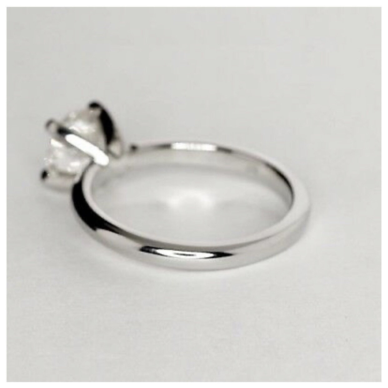 "DREAM" XL SOLITAIRE DIAMOND RING 18K WHITE GOLD 0.80CT GVS1 €5190 AUTHENTIC