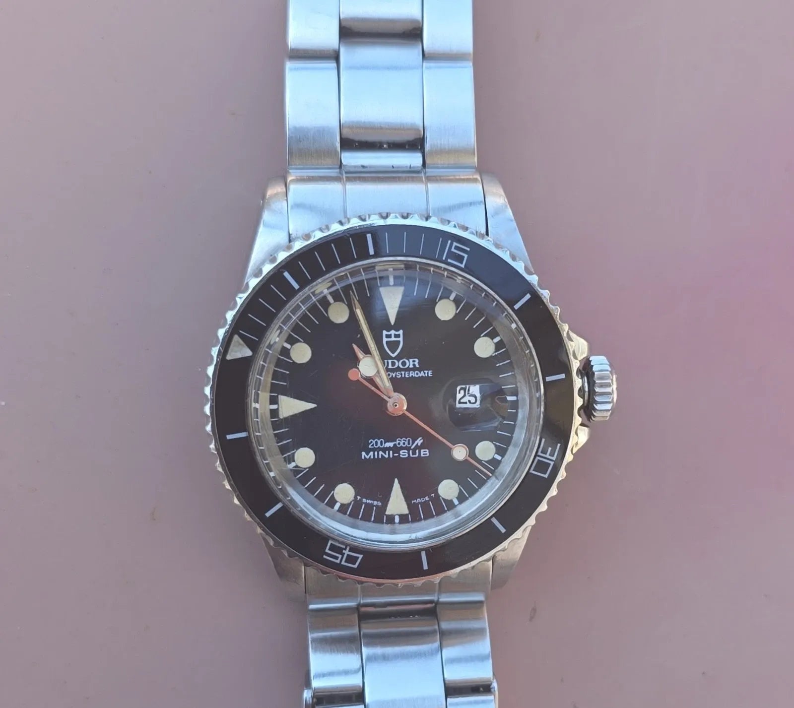 Tudor Mini Submariner 94400 1984 Full Original Tudor Automatic Bracelet