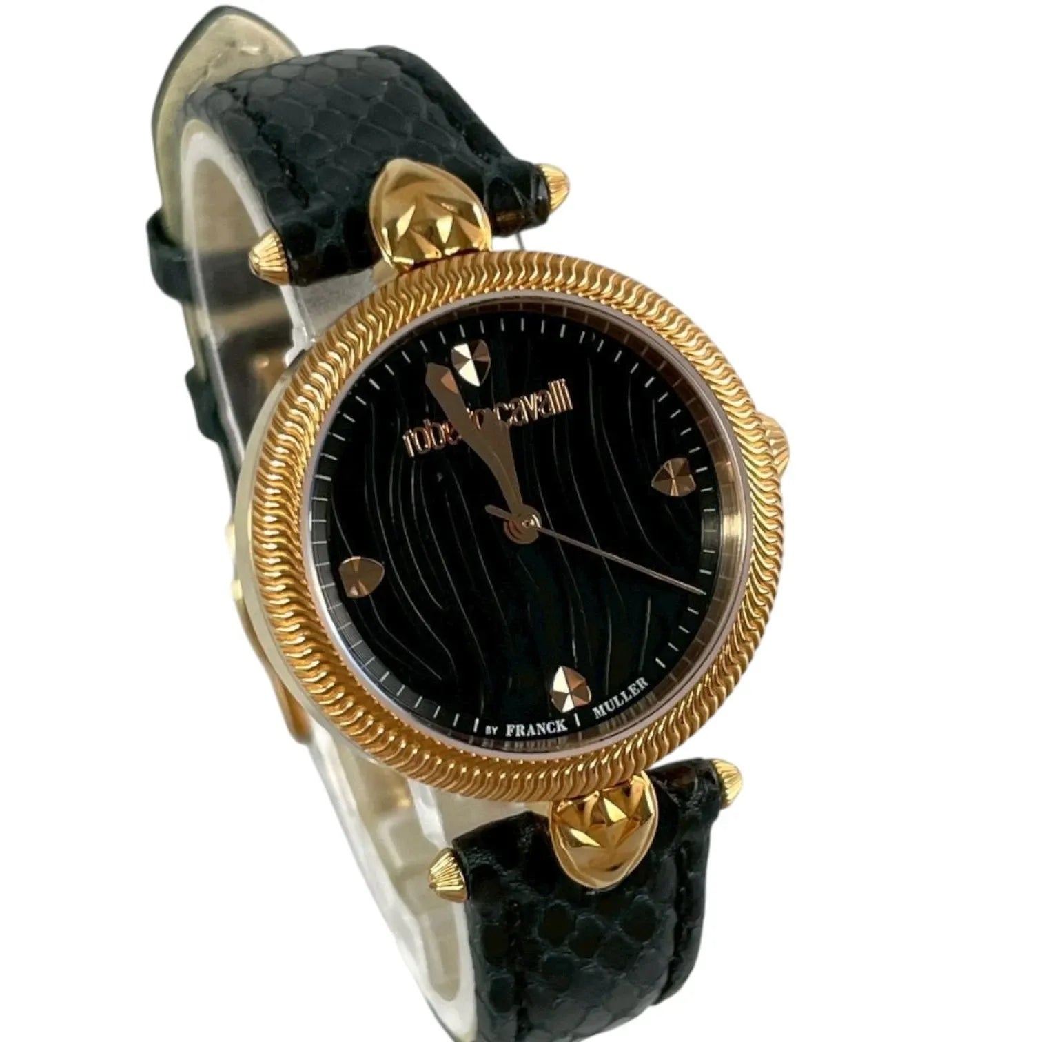 Roberto Cavalli by Franck Muller Women's Watch 1L071 Black Gold Limited Edition-