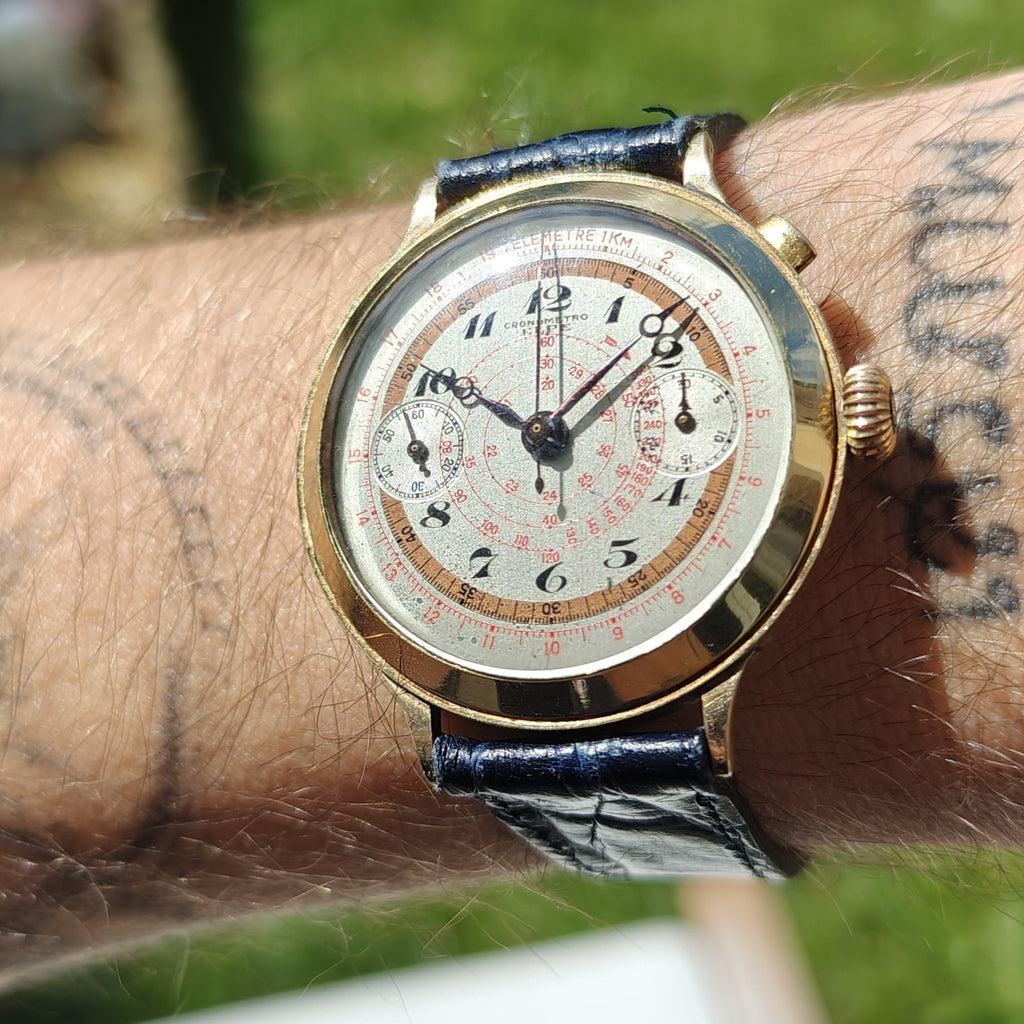 Elpe Stopwatch Vintage 30s Watch