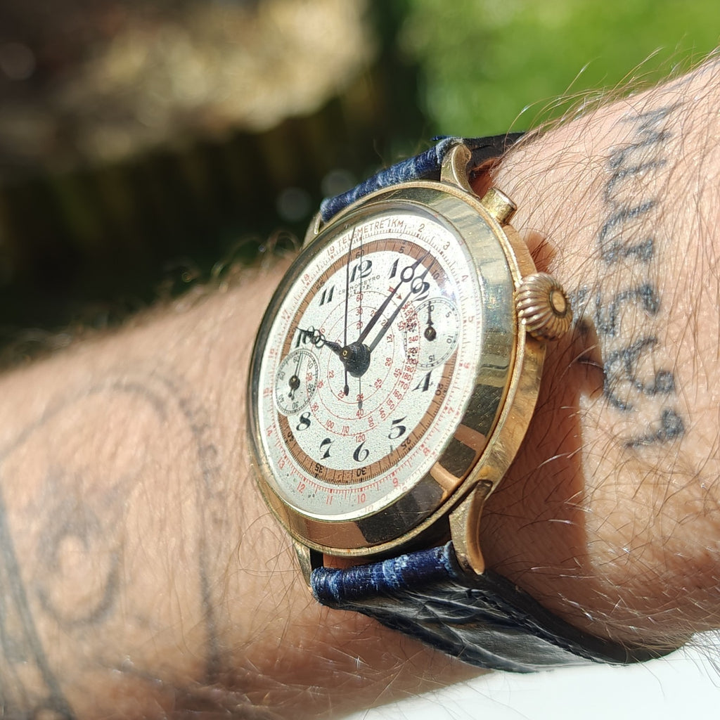 Elpe Stopwatch Vintage 30s Watch