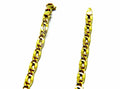 18K Yellow Gold 750/1000 Necklace Unisex Men's Pernice Pinzée Chain 50 Cm