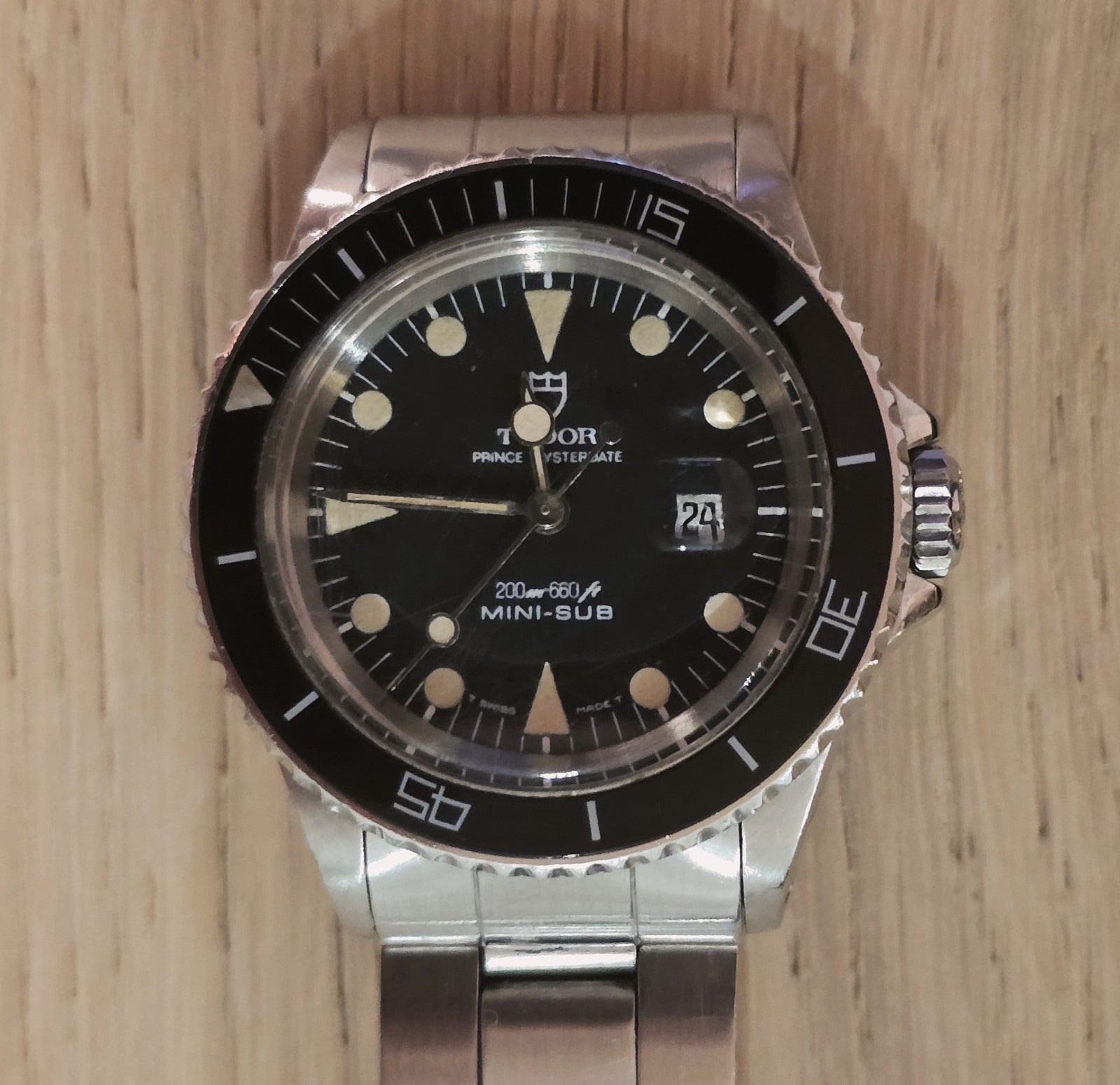 Tudor Mini Submariner 94400 1984 Full Original Tudor Automatic Bracelet