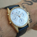 Maty Valjoux 72C Gold Plated Perfect Condition