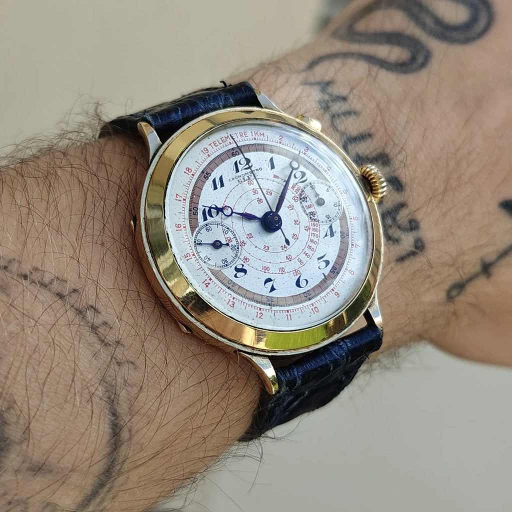 Elpe Stopwatch Vintage 30s Watch