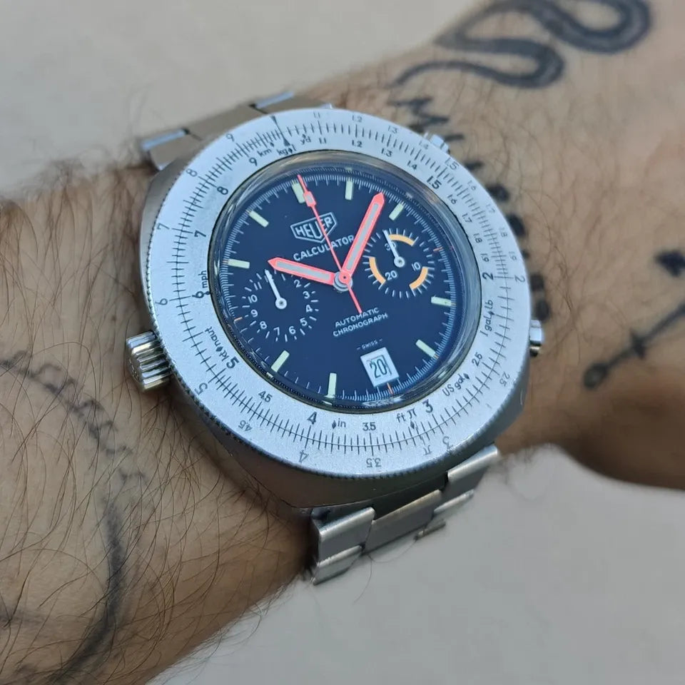 Heuer Calculator 110.633 Caliber 12
