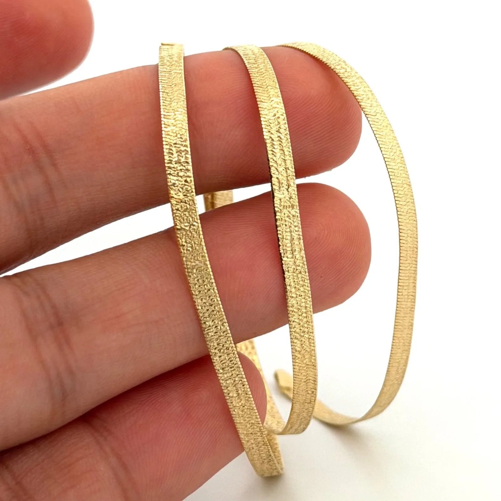 18k 750 Gold Necklace | Gold Necklace | 45 cm | Made in Italy