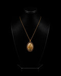 Women's 18K Gold Plated Necklace - Yellow Flower Pendant - Jewelry