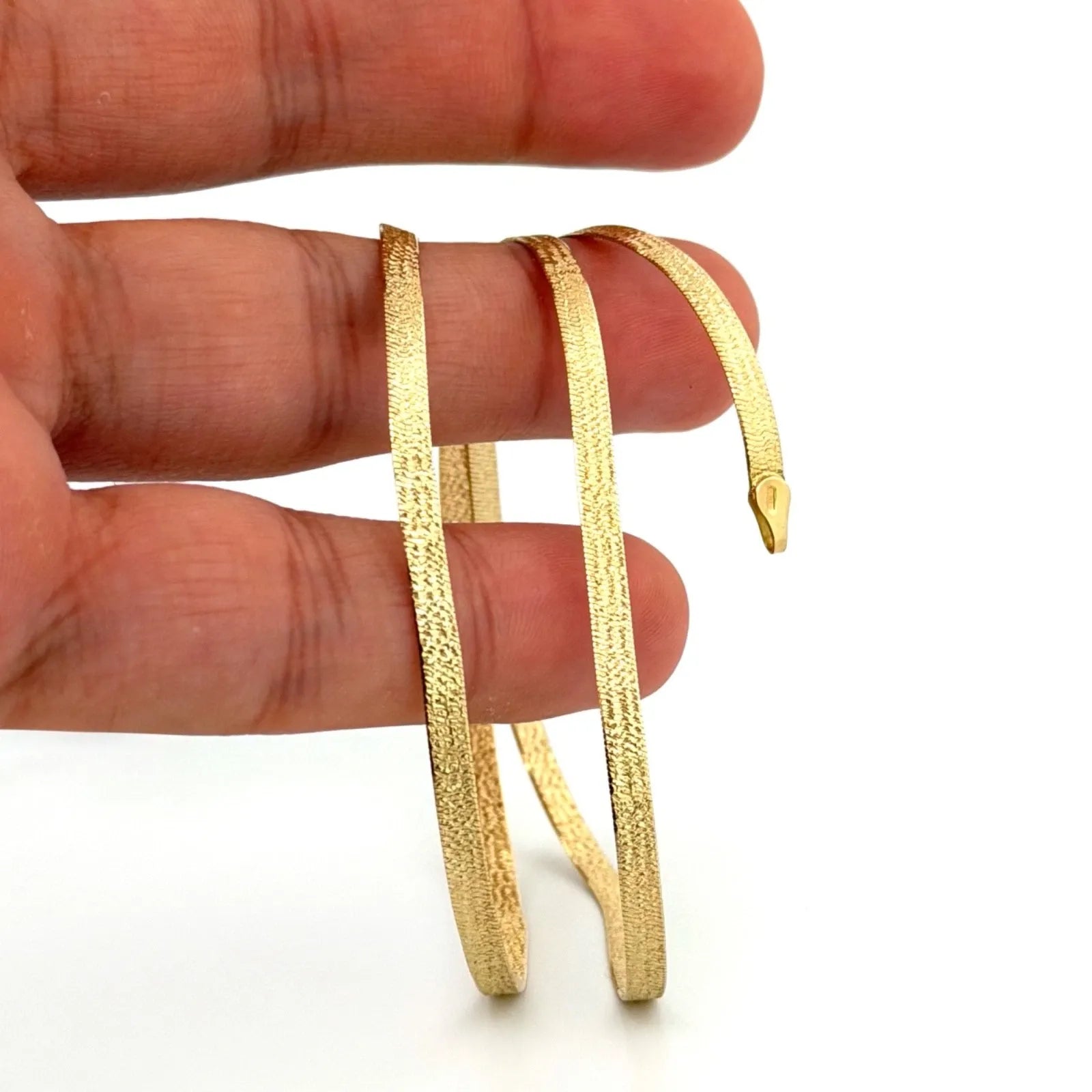 18k 750 Gold Necklace | Gold Necklace | 45 cm | Made in Italy
