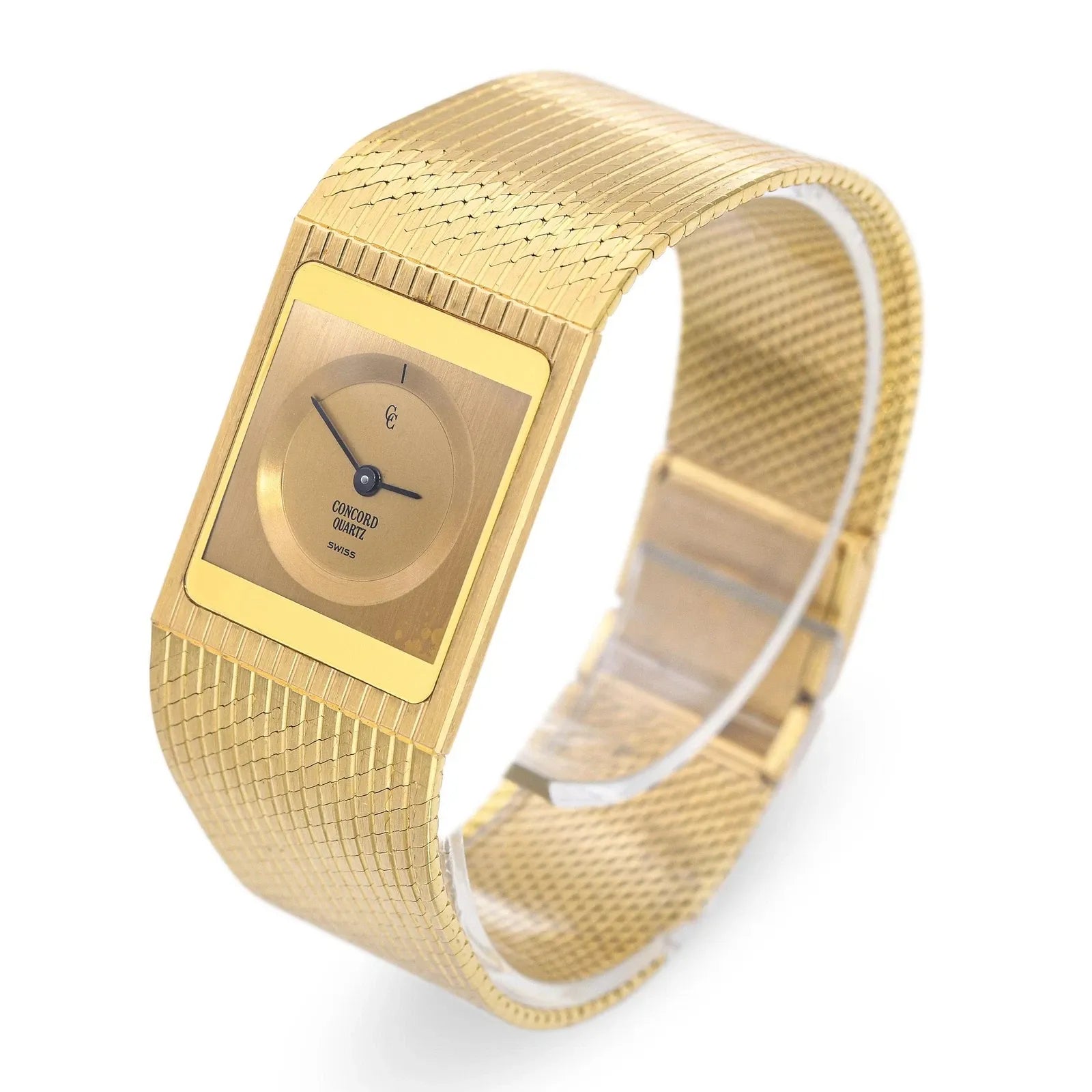 Women's Concord Delirium Scarface 18K Yellow Gold Quartz Ultra-Thin Watch