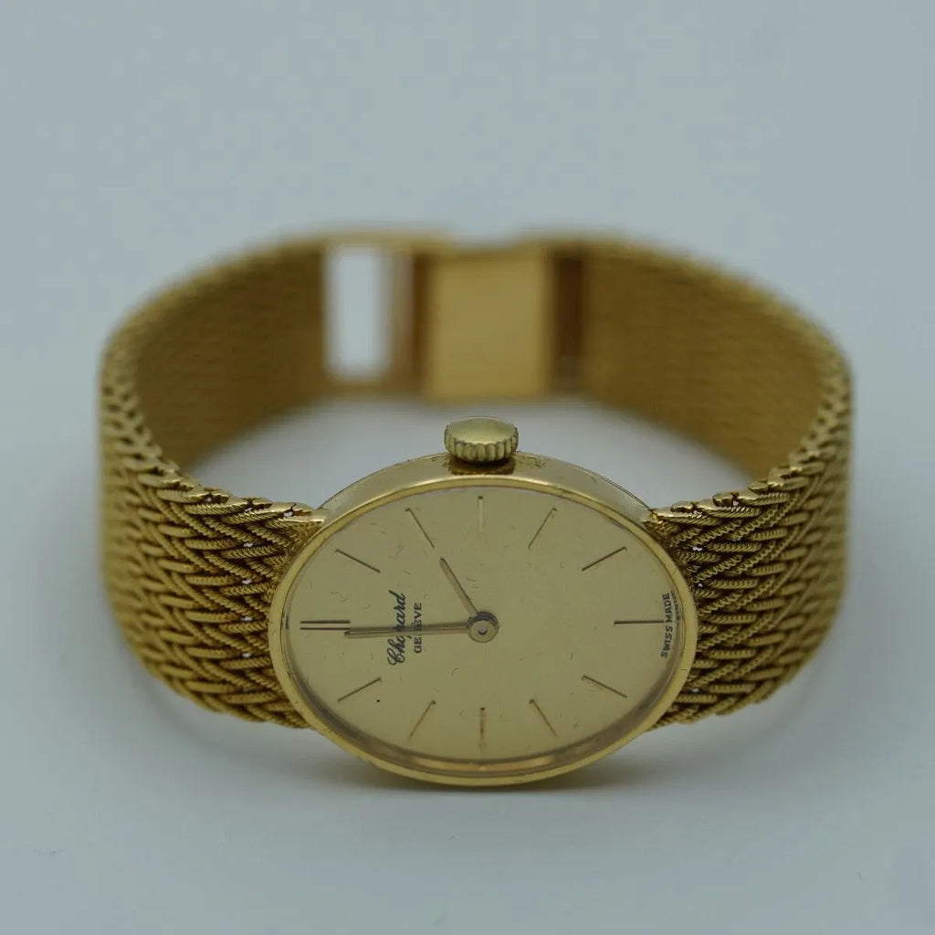 Chopard Women's Watch 5042 22MM Manual Wind Vintage 18K 750 Gold Approx.