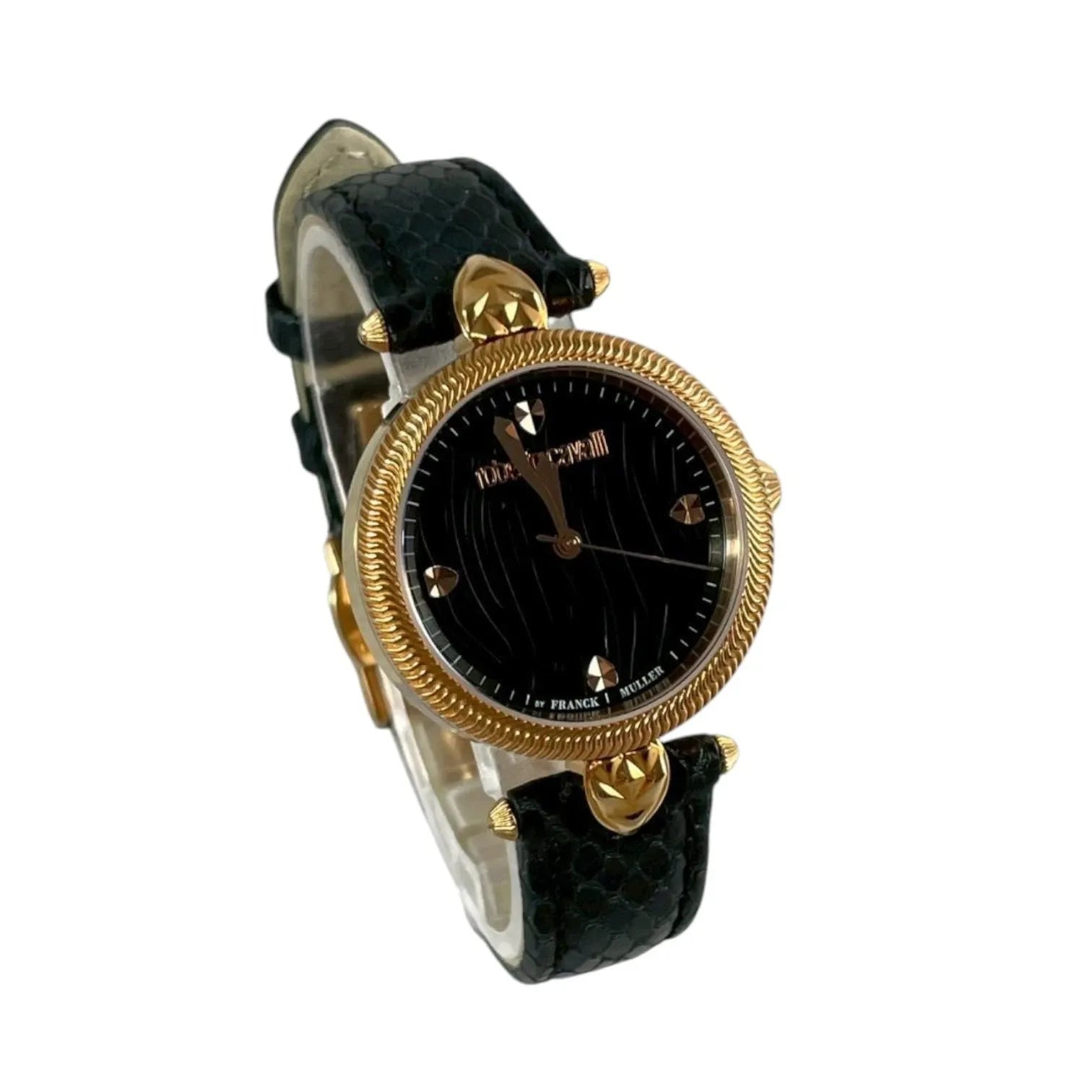Roberto Cavalli by Franck Muller Women's Watch 1L071 Black Gold Limited Edition-