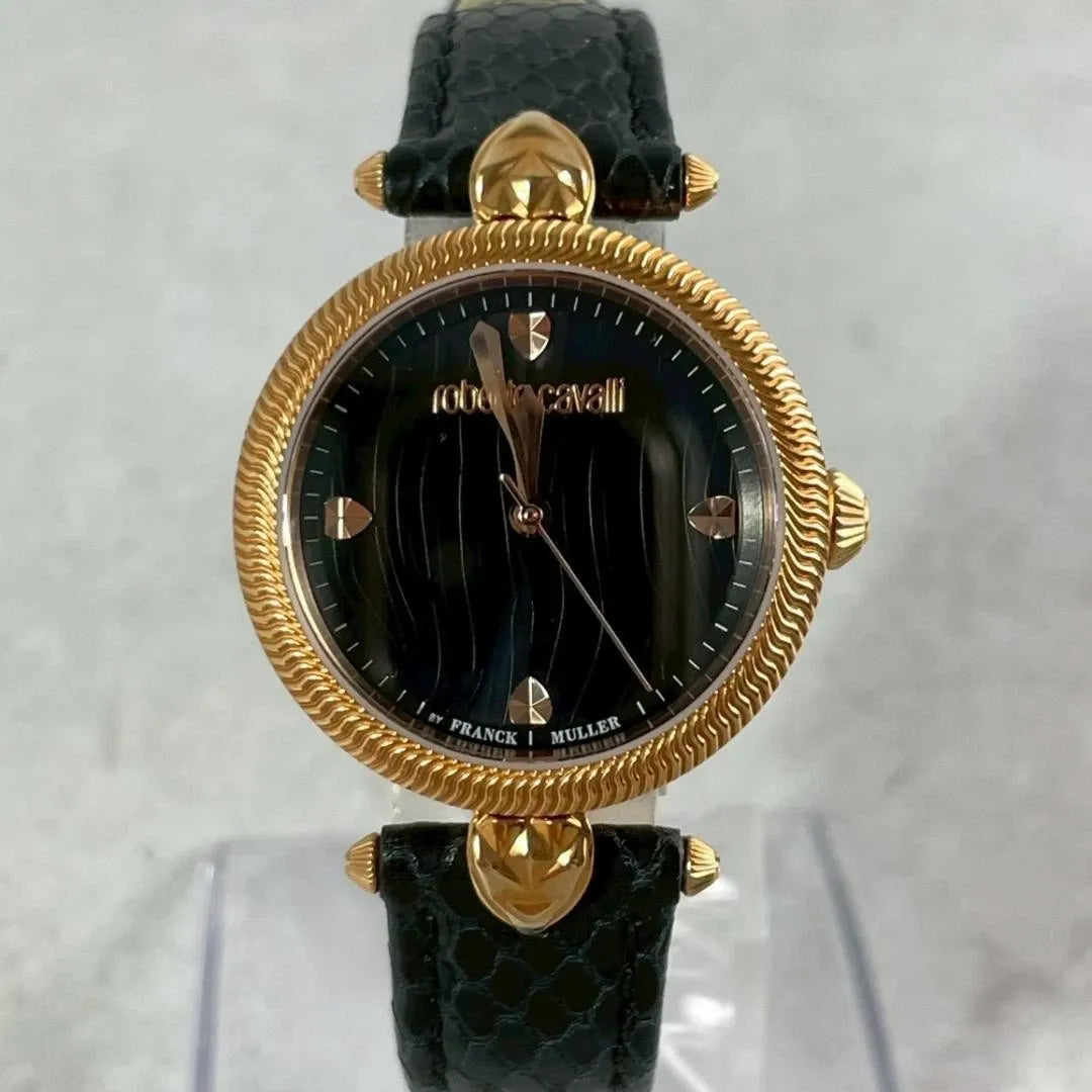 Roberto Cavalli by Franck Muller Women's Watch 1L071 Black Gold Limited Edition-