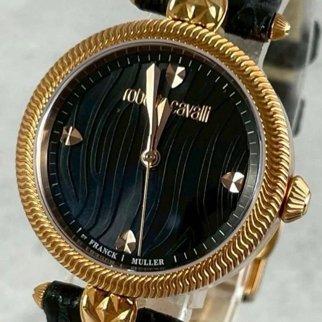 Roberto Cavalli by Franck Muller Women's Watch 1L071 Black Gold Limited Edition-