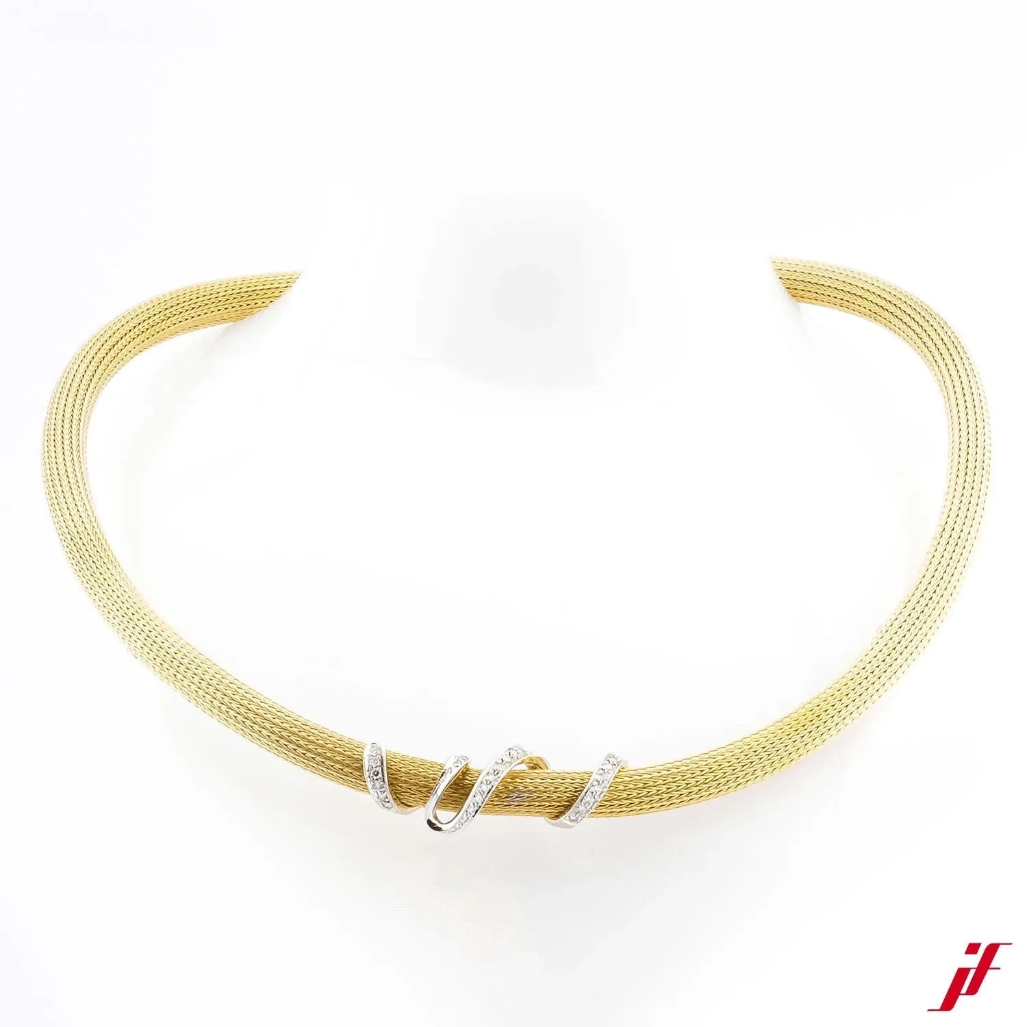 Bucherer Necklace 18K Yellow Gold Approx. 1.20ct