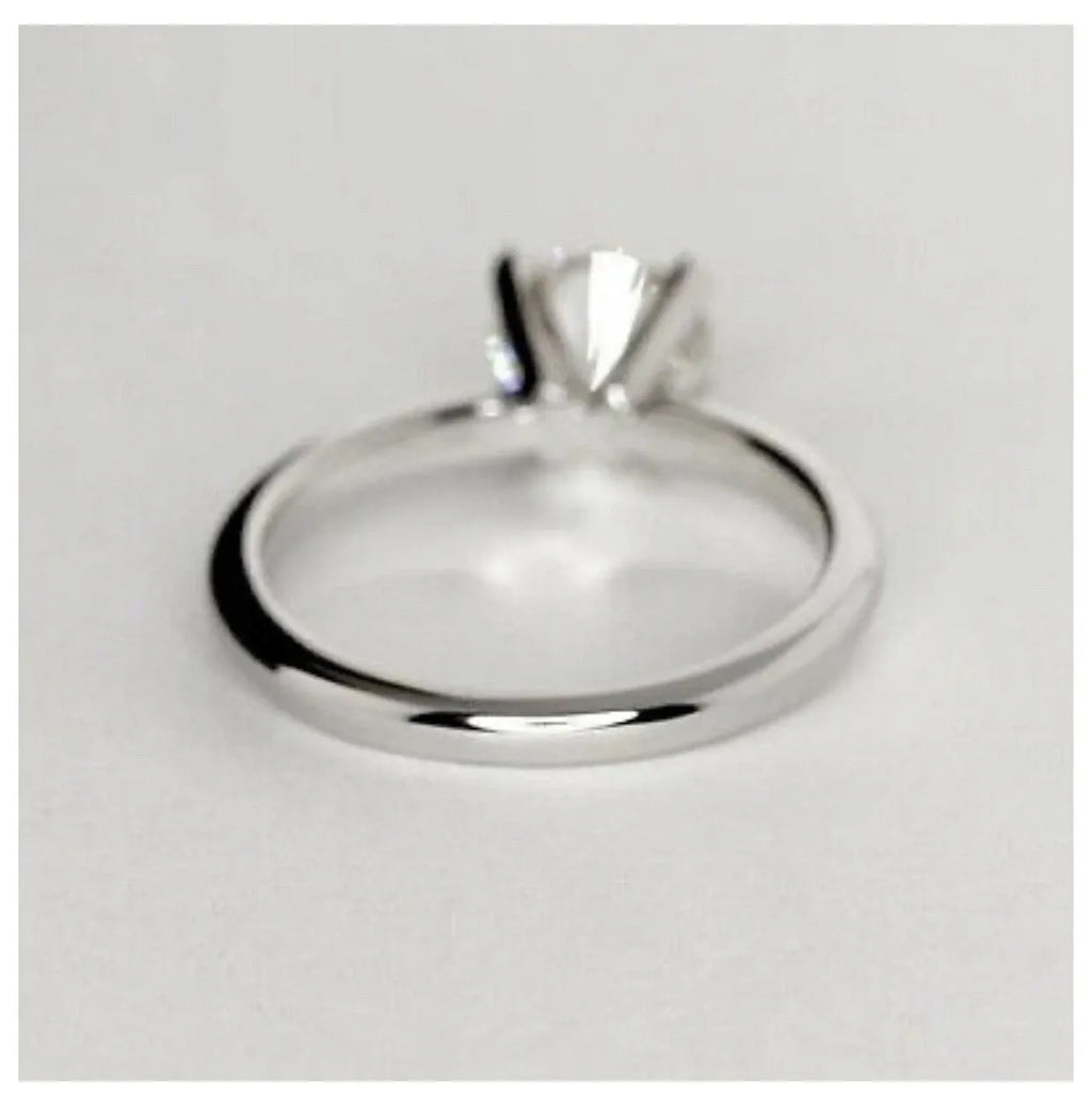 "DREAM" XL SOLITAIRE DIAMOND RING 18K WHITE GOLD 0.80CT GVS1 €5190 AUTHENTIC