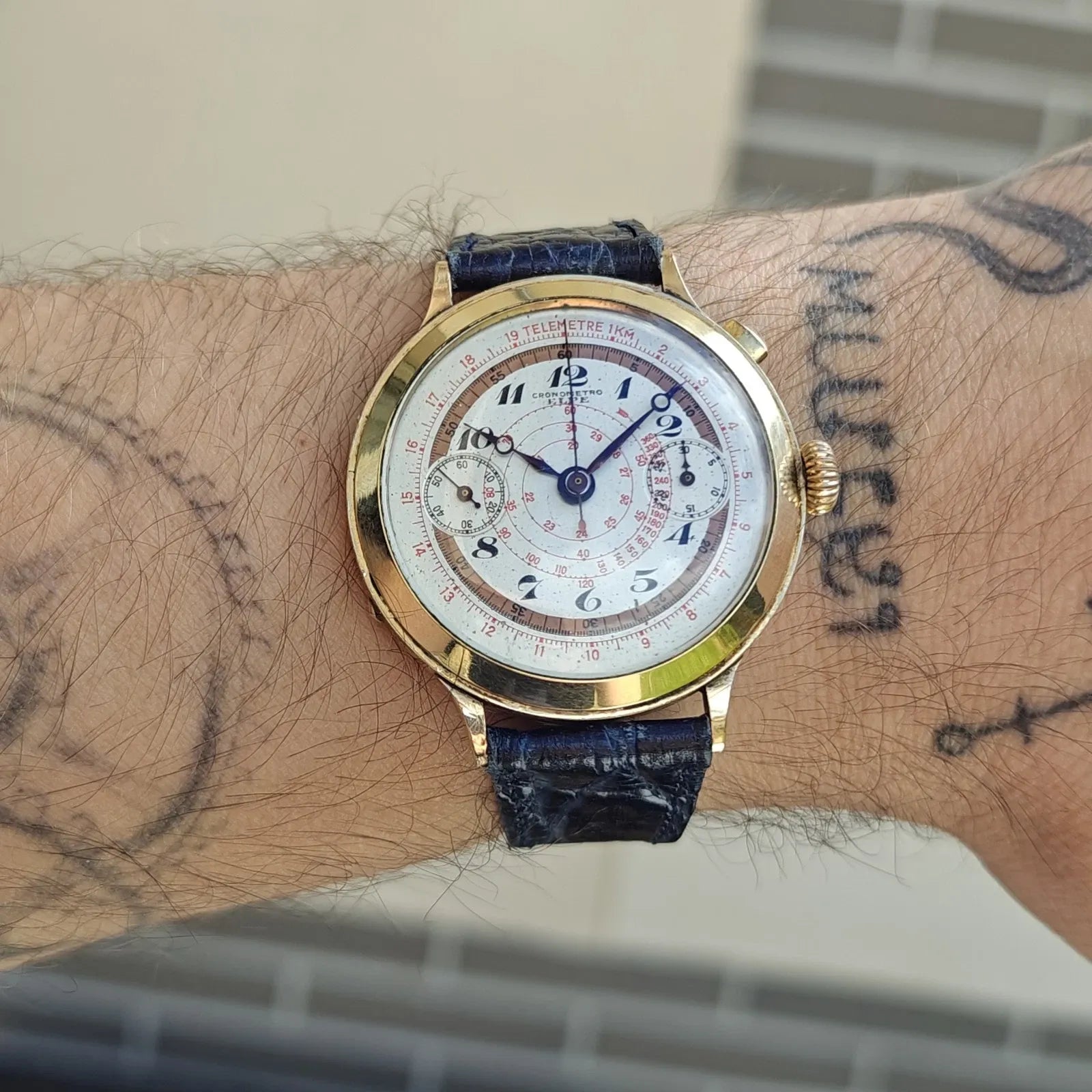 Elpe Stopwatch Vintage 30s Watch