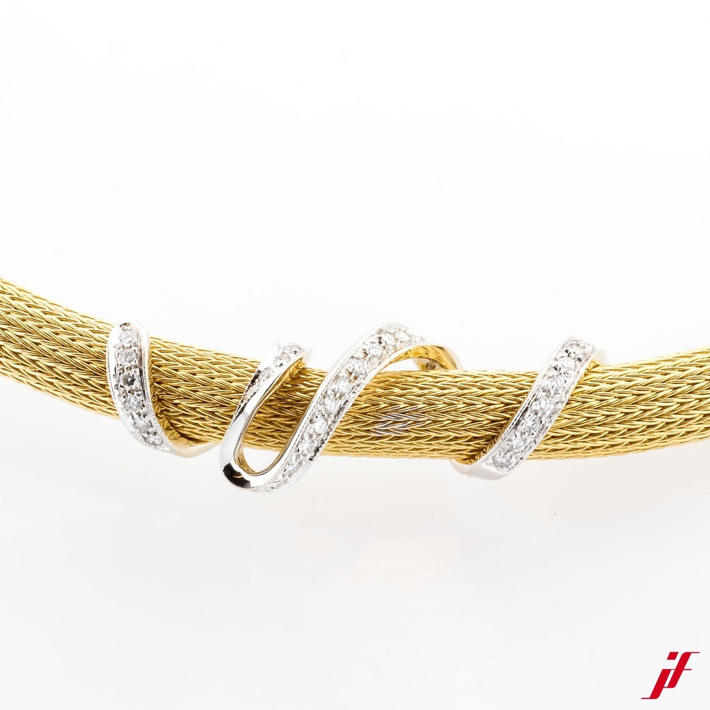 Bucherer Necklace 18K Yellow Gold Approx. 1.20ct