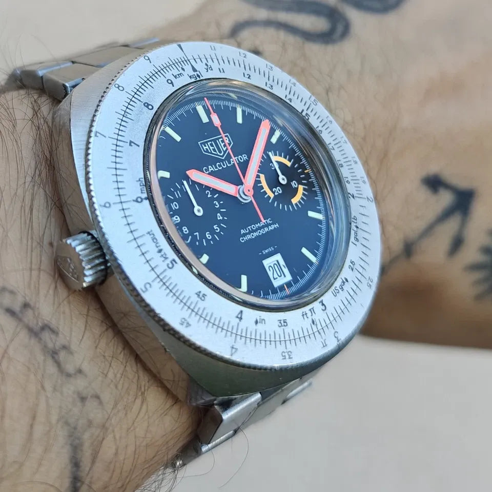 Heuer Calculator 110.633 Caliber 12