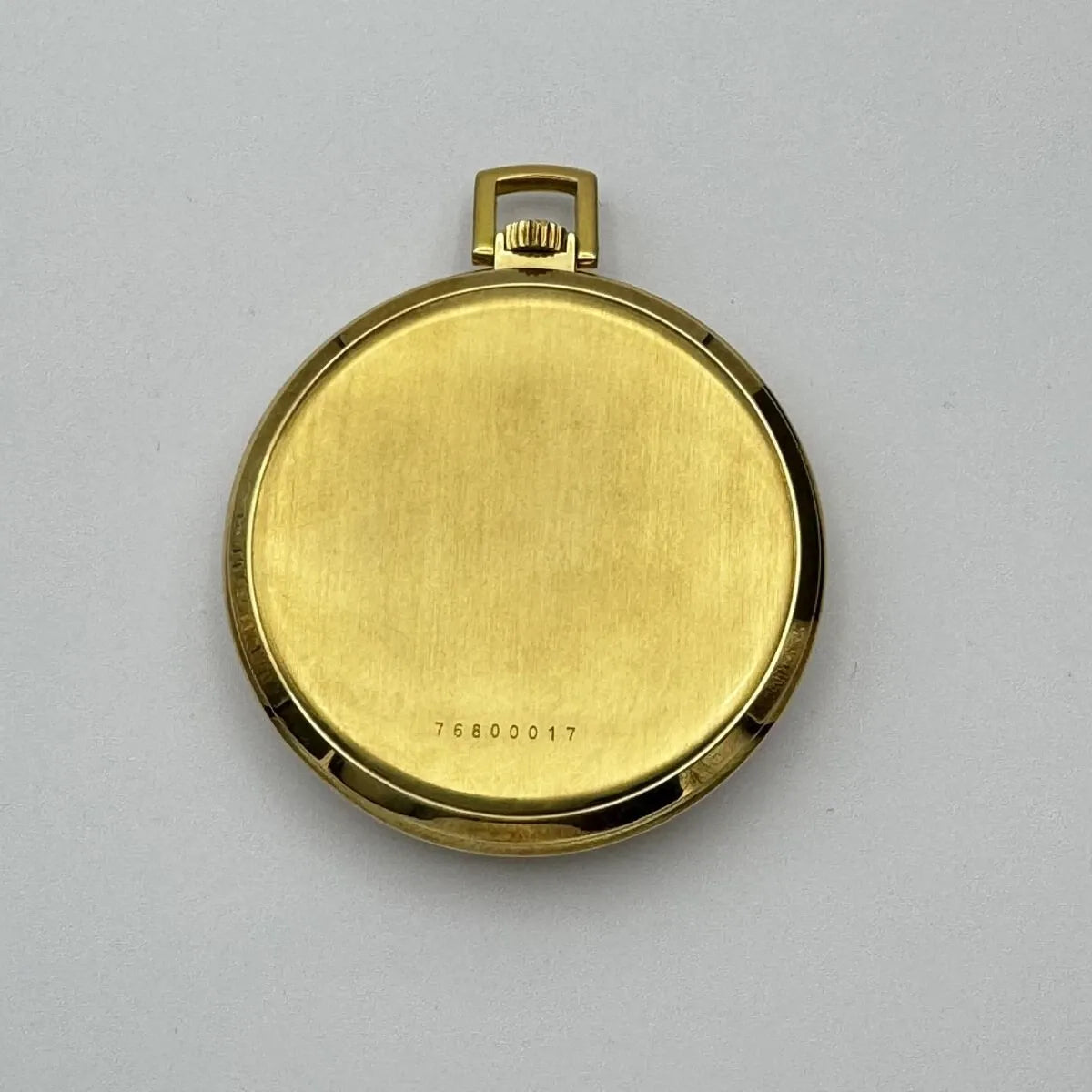 Girard Perregaux 39mm 18K 750 Gold Pocket Watch Manual Winding Top